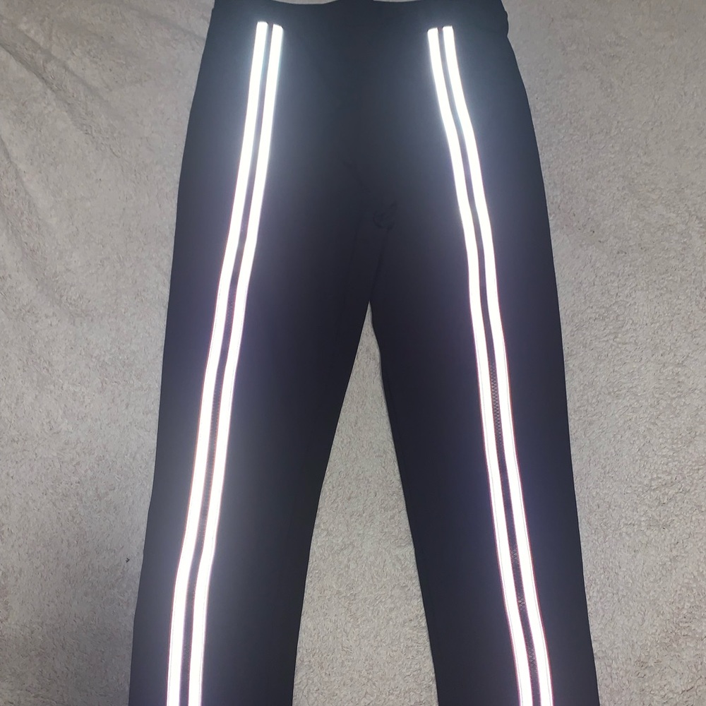Reflective FashionNova Zippered Leggings